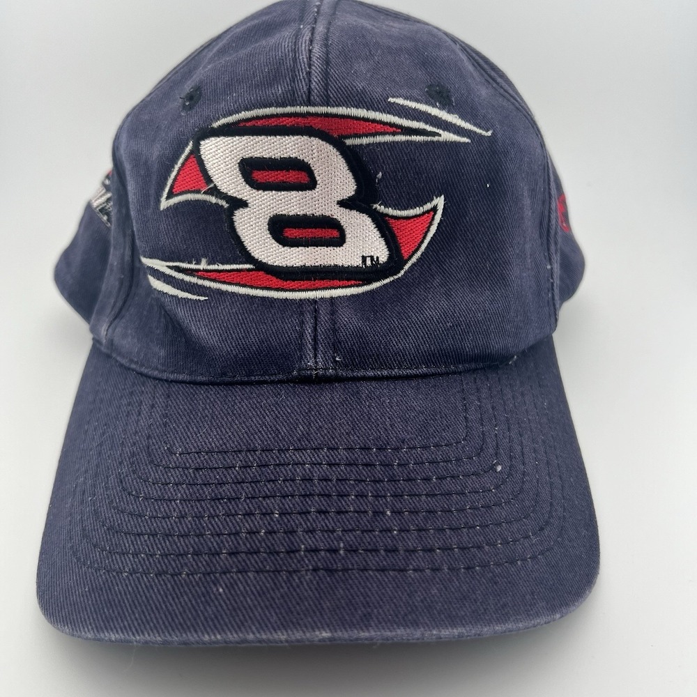 Vintage Dale Earnhardt Jr 8 Budweiser NASCAR Hat Cap Snapback Competitors View